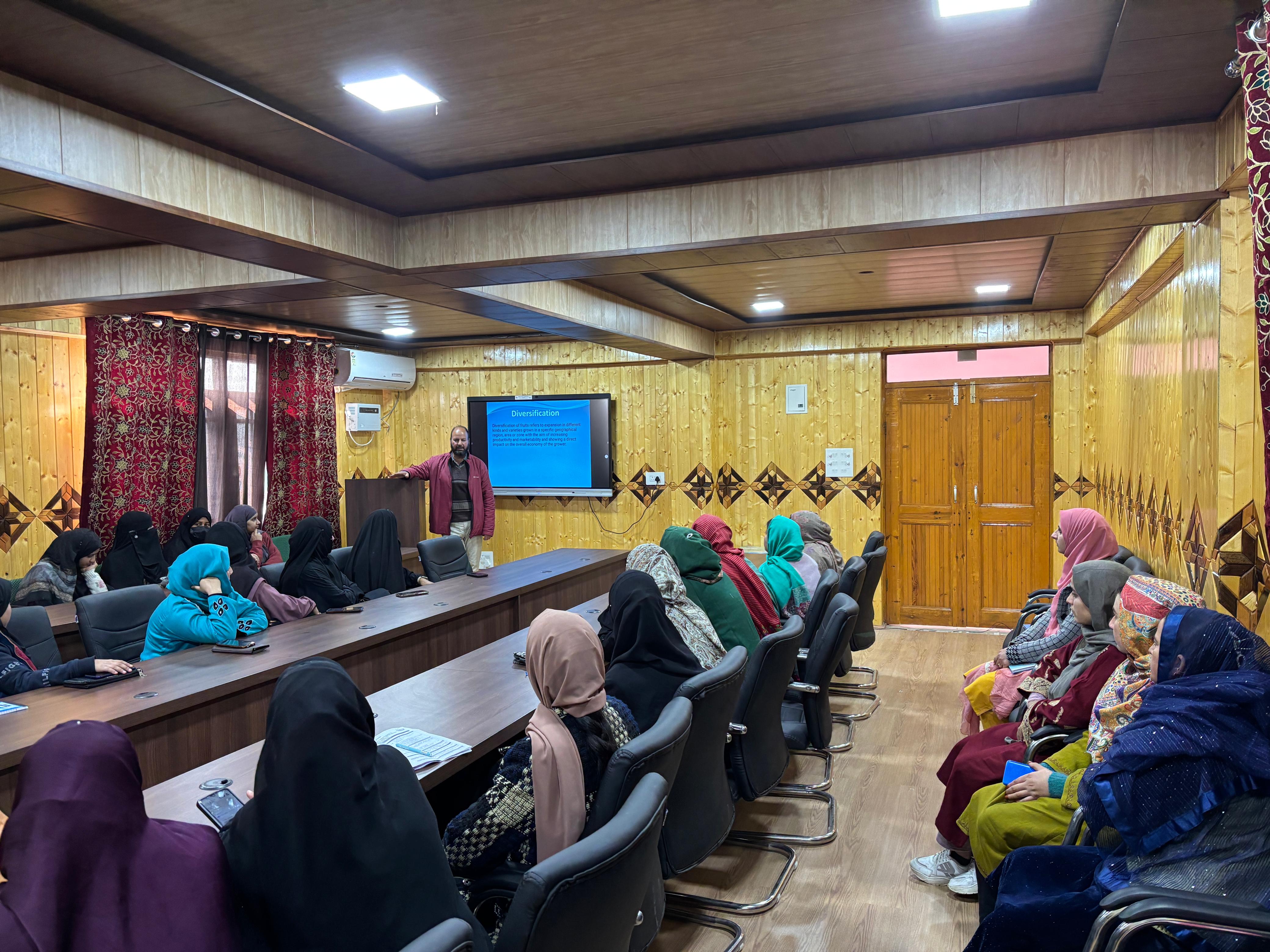 Establishment of Conference Hall at Faculty of Agriculture, Wadura, Sopore